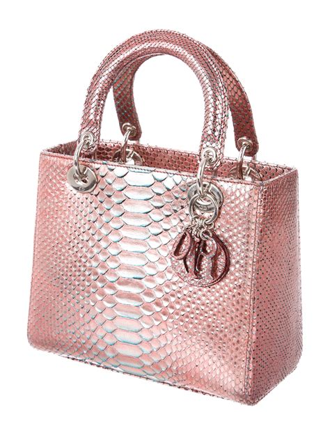 lady dior python bag